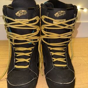 Vans Women's Black High-Top Sneakers